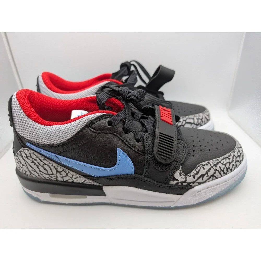 Nike Air Jordan Legacy 312 Low Black Red Blue CD9054-005 Youth 6.5Y, Women's 8